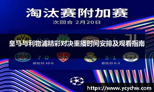 皇马与利物浦精彩对决重播时间安排及观看指南